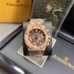 Audemars-Piguet-Royal-Oak-Brown-Dial-Chronograph-Rose-Gold