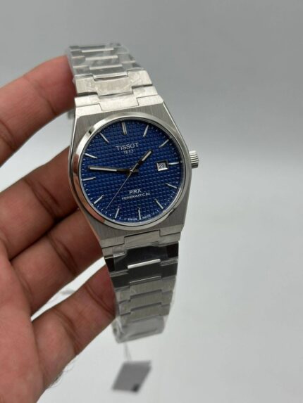 Tissot-Prx-Powermatic-80-Blue-Dial-Automatic-Silver