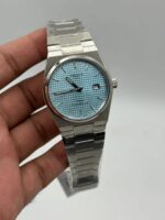 Tissot-Prx-Powermatic-80-Ice-Blue-Dial-Automatic-Silver