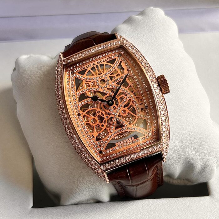frank-muller-bust-down-skeleton-dial-swiss-watch price pakistan