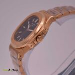 PATEK PHILLIPE NAUTILUS BLACK DIAL ROSE GOLD