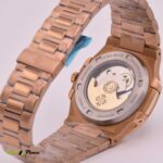 PATEK PHILLIPE NAUTILUS BLACK DIAL ROSE GOLD