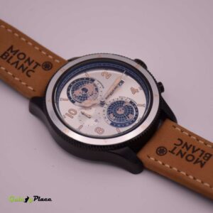 MONT-BLANC WORLD TIMER WHITE DIAL