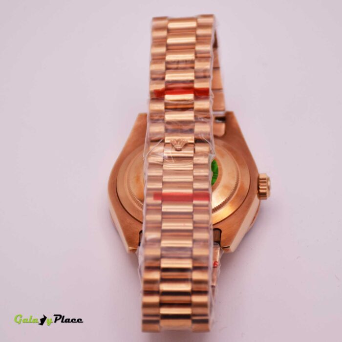 ROLEX DAY/DATE BROWN DIAL ROSE GOLD