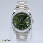 ROLEX DATE JUST GREEN DIAL ROMAN