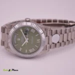 ROLEX DATE JUST GREEN DIAL ROMAN