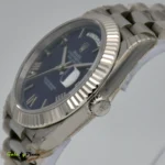 ROLEX DAY/DATE BLUE DIAL ROMAN