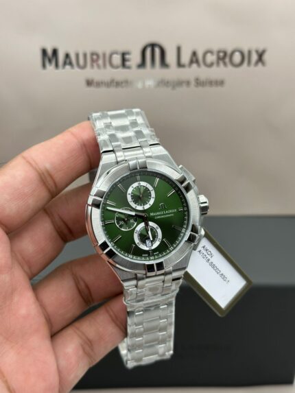 MAURICE LACROIX AIKON CHRONOGRAPH GREEN DIAL