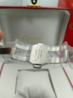 CARTIER SANTOS DE AUTOMATIC GREEN DIAL SILVER