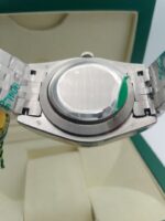 ROLEX DATE JUST GREY DIAL ROMAN FIGURE SILVER