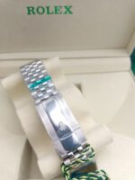 ROLEX DATE JUST GREY DIAL ROMAN FIGURE SILVER