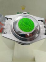 ROLEX SKY-DWELLER GREEN DIAL SILVER