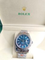 ROLEX SKY-DWELLER BLUE DIAL SILVER