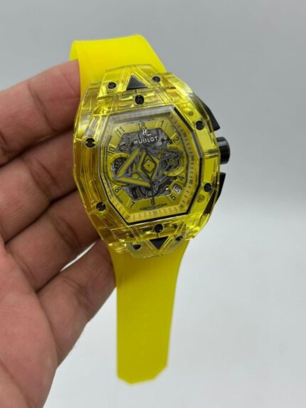 Hublot-Spirit-of-Big-Bang-Yellow-Sapphire-Full-Yellow