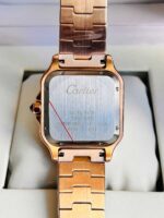 Cartier-santos-de-automatic-white-dial-Rose_Gold