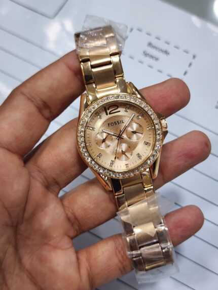 Fossil-Riley-Multifunction-Stainless-Steel-Watch-ES2811