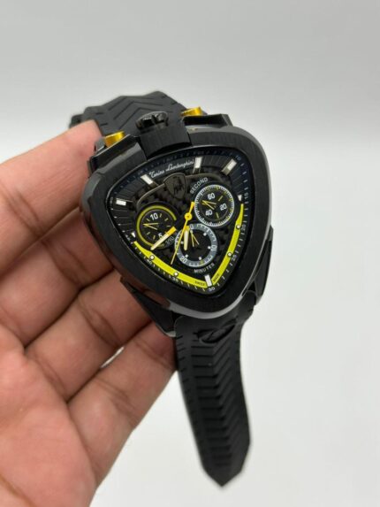 Tonino-Lamborghini-Spyder-Chronograph-Black-&-Yellow