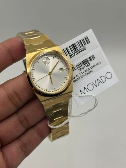 Movado-Bold-Quest-White-Dial-Gold