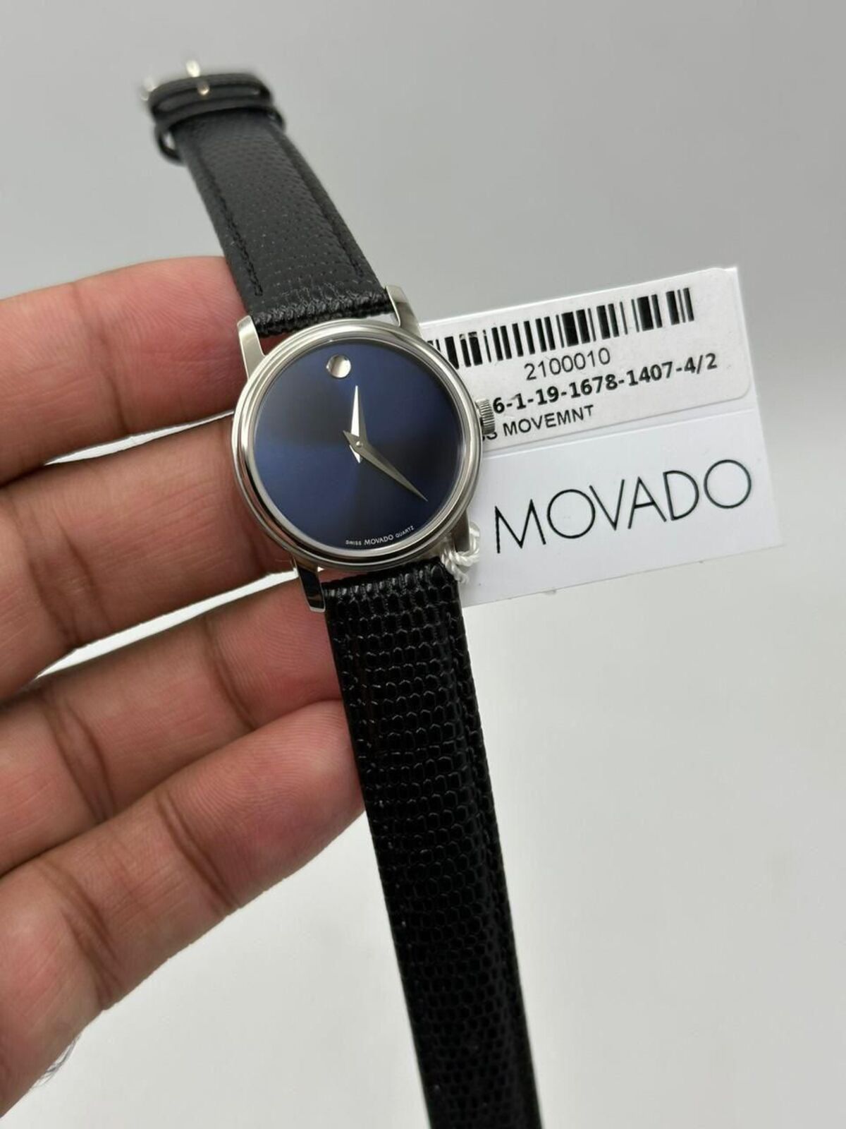 Movado-Museum-Blue-Dial-Leather-Strap-Silver Movado-Museum-Blue-Dial-Leather-Strap-Silver