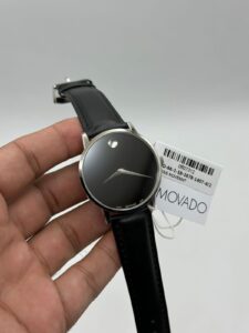 Movado-Museum-Classic-Black-Dial-Leather-Strap-Silver