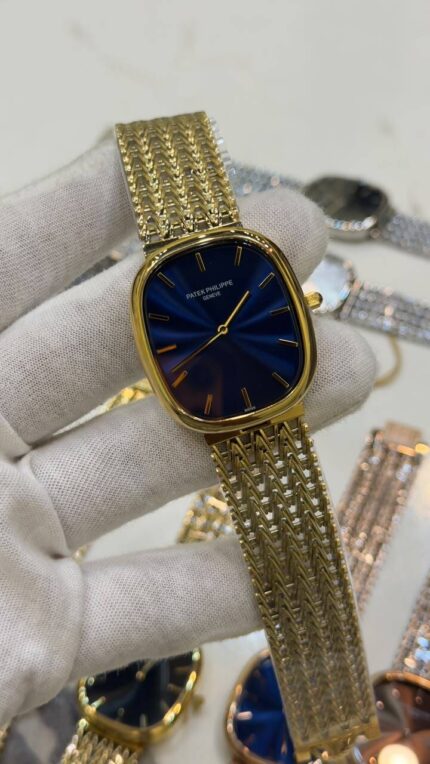 Patek-Phillipe-Ellipse-Blue-Dial-Gold