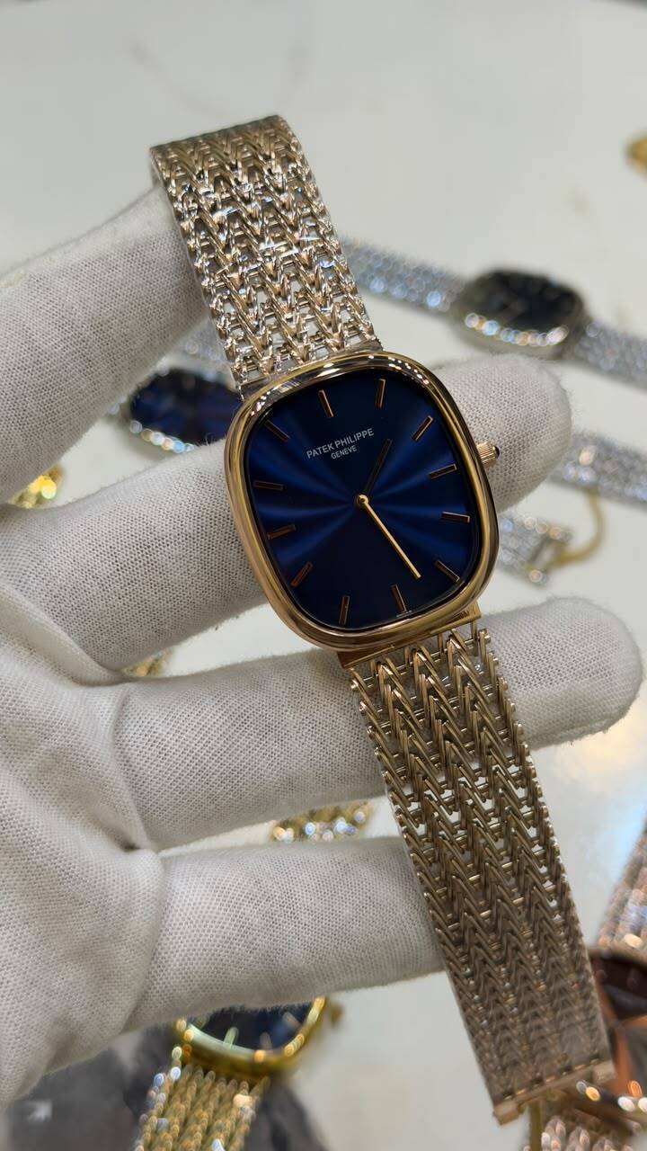 Patek-Phillipe-Ellipse-Blue-Dial-Rose-Gold Patek-Phillipe-Ellipse-Blue-Dial-Rose-Gold