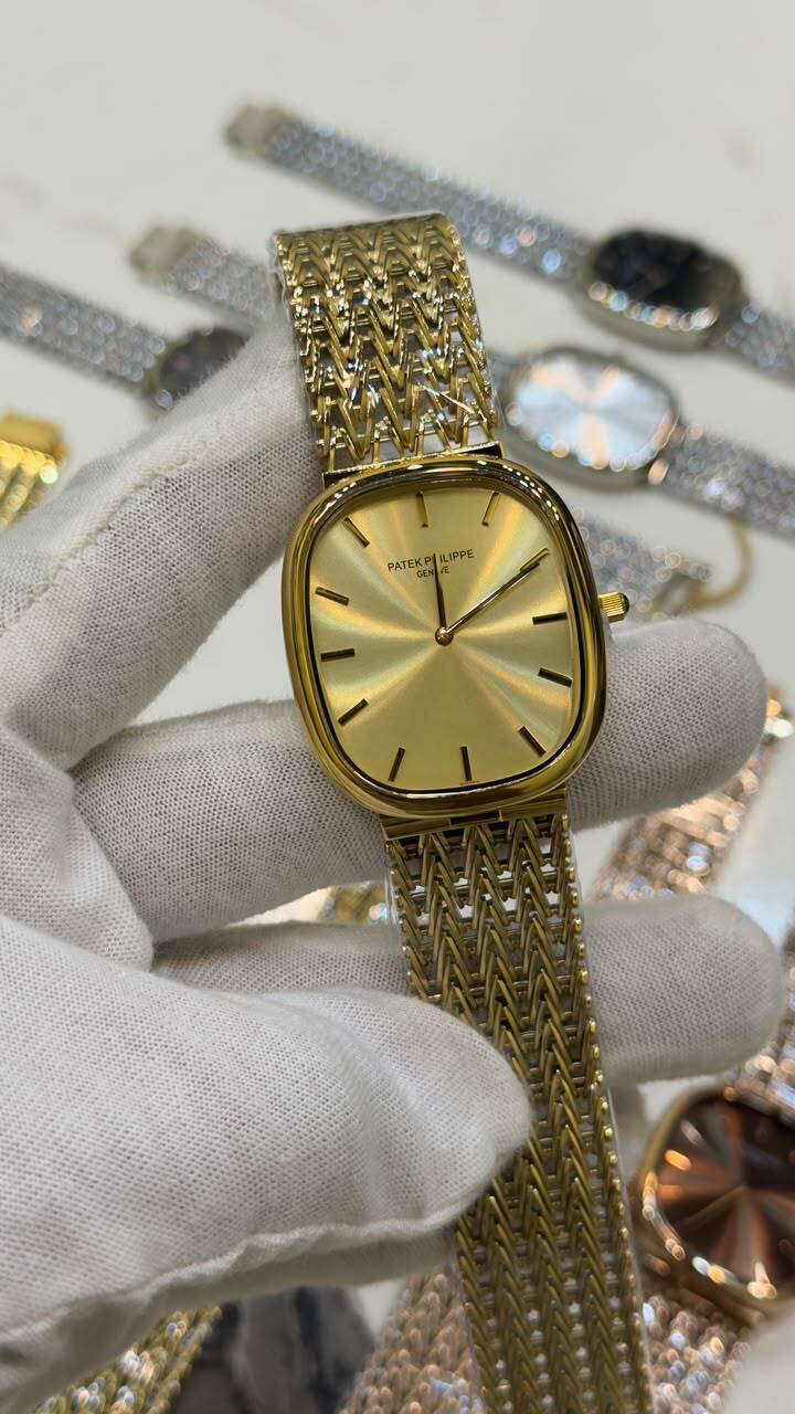 Patek-Phillipe-Ellipse-Gold-Dial-Gold Patek-Phillipe-Ellipse-Gold-Dial-Gold