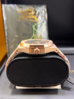 Audemars Piguet Royal Oak Skeleton Black Dial Rose Gold