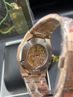 Audemars Piguet Royal Oak Skeleton Black Dial Rose Gold