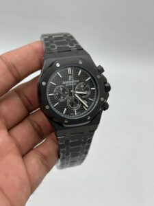 Audemars-Piguet-Royal-Oak-Black-Dial-Chronograph-Full-Black