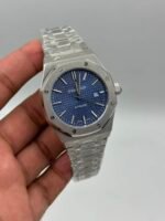 Audemars-Piguet-Royal-Oak-Blue-Dial-Rose-Gold-Chronograph-Rose-Gold