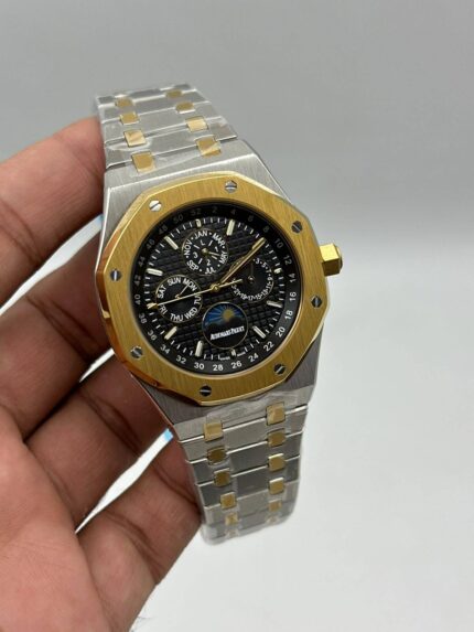 Audemars-Piguet-Royal-Oak-Perpetual-Calendar-Black-Dial-Chronograph-Two-Tone