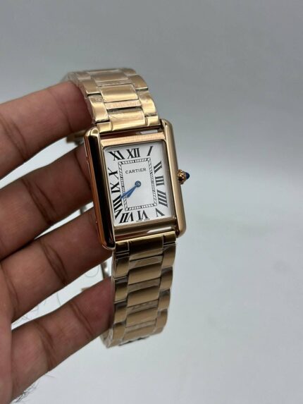 Cartier-Tank-Must-De-White-Dial-Rose-Gold
