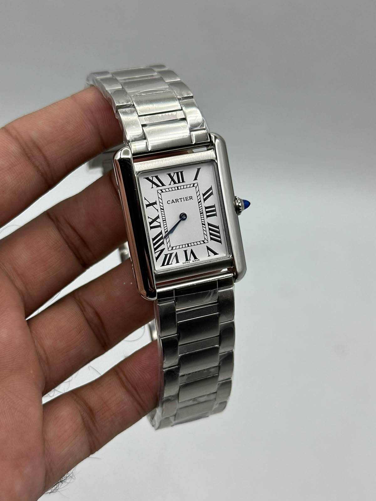Cartier-Tank-Must-De-White-Dial-Silver Cartier-Tank-Must-De-White-Dial-Silver
