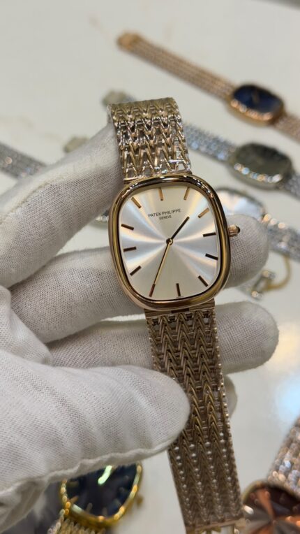 Patek-Phillipe-Ellipse-Silver-Dial-Rose-Gold