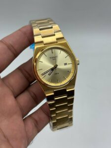 Tissot-Prx-Gold-Dial-Quartz-Gold