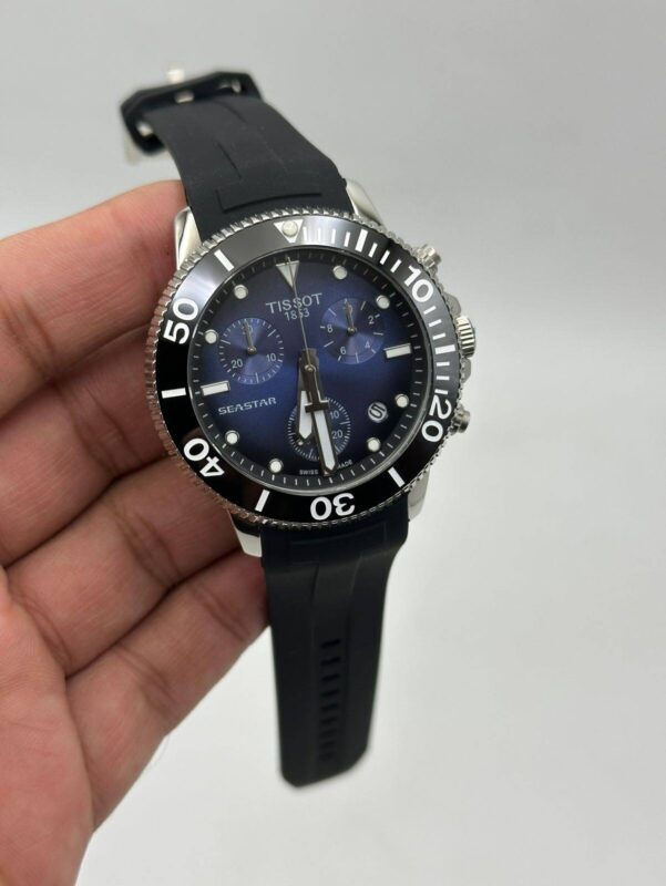 Tissot-Seastar-1000-Chronograph-Blue-Dial-Rubber-Strap