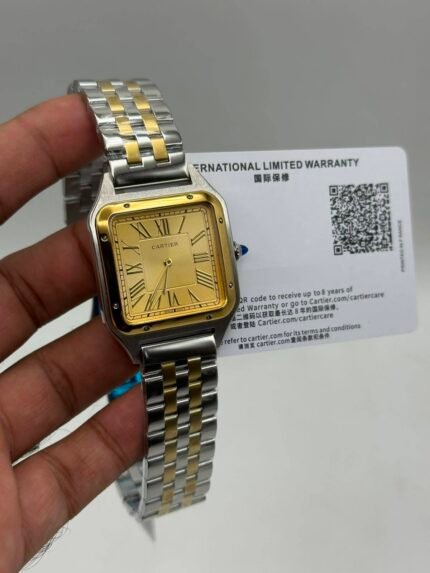 Cartier-Panthere-De-Gold-Dial-Two-Tone