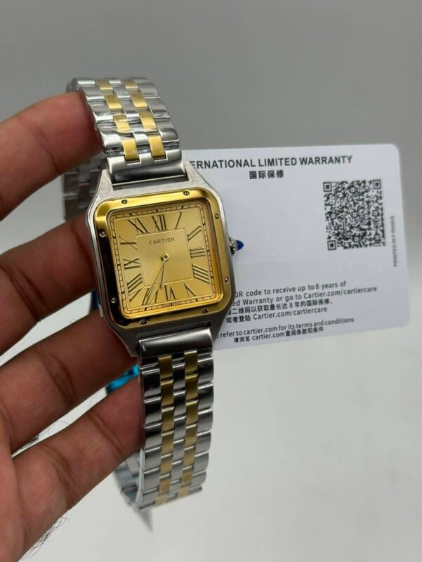 Cartier-Panthere-De-Gold-Dial-Two-Tone