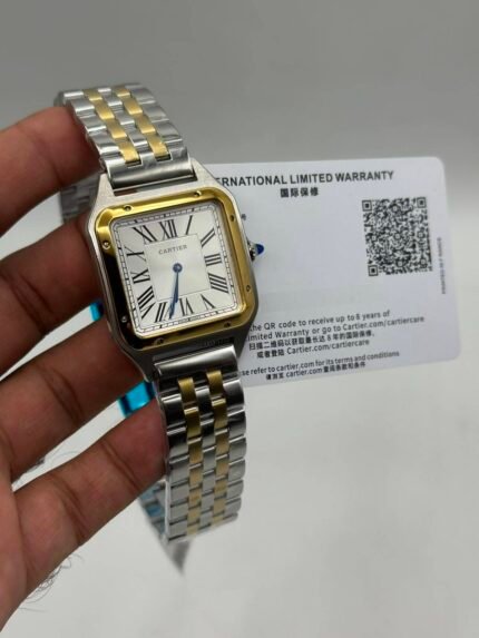 Cartier-Panthere-De-White-Dial-Two-Tone