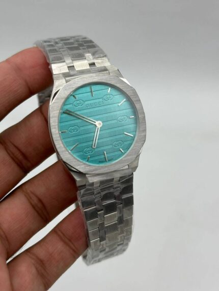 Gucci-25h-Tiffany-Dial-Silver