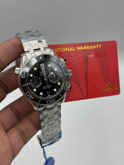 Omega-Sea-Master-Diver-300-Co-Axial-Master-Black-Dial-Chronograph-Silver