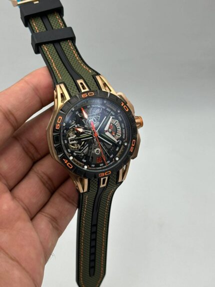 Roger-Dubuis-Excalibur-Spider-Flyback-Gold-Bazel-Chronograph