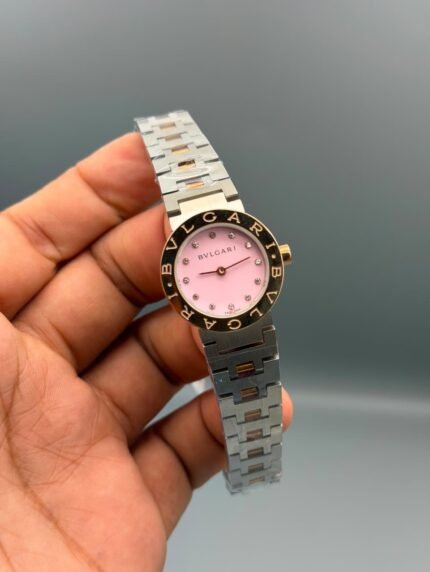 Bvlgari-Pink-Dial-Two-Tone