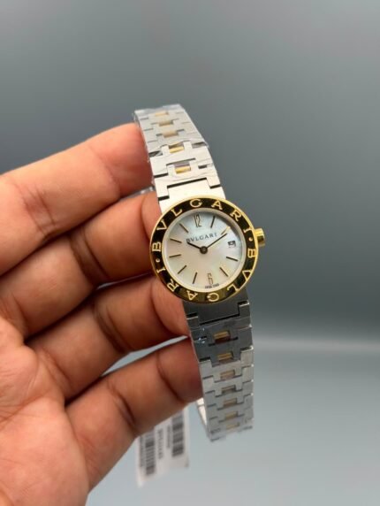 Bvlgari-White-Dial-Two-Tone