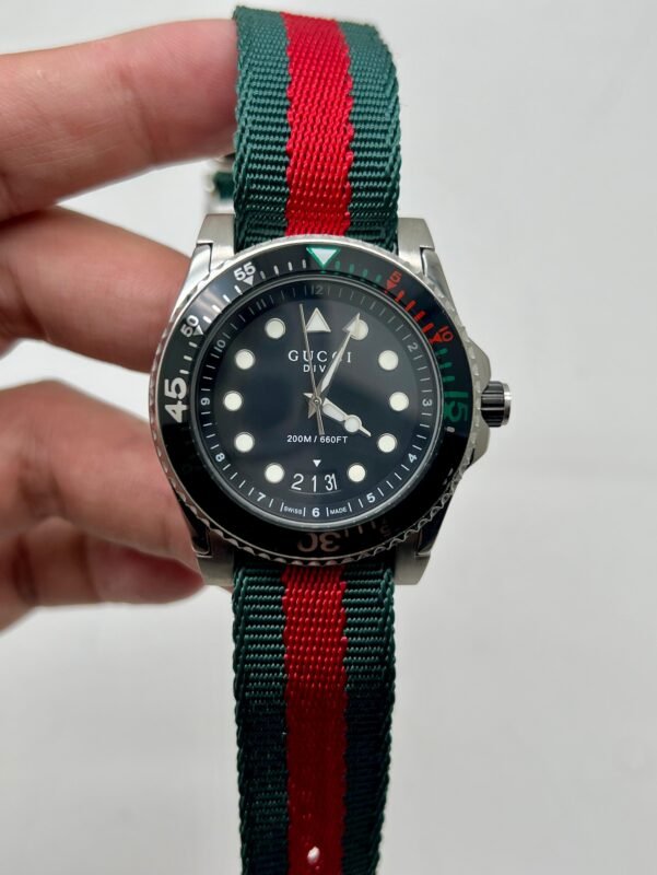 Gucci-Drive-Black-Dial-Nato-Strap,