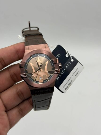 Maserati-Potenza-Brown-Dial-Brown-Leather-Strap-Quartz