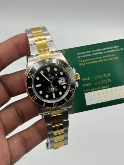 Rolex-Submariner-Black-Dial-Two-Tone
