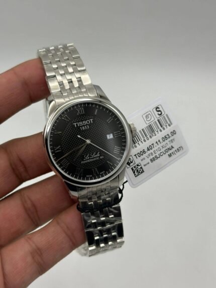 Tissot-Le-Locle-Powermatic-80-Black-Dial-Silver