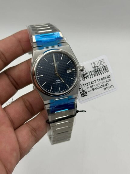 Tissot-Prx-Powermatic-80-Blue-Dial-Silver